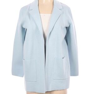𝅺MAGASCHONI Light Blue Open Front Cardigan Sweater - Size Small